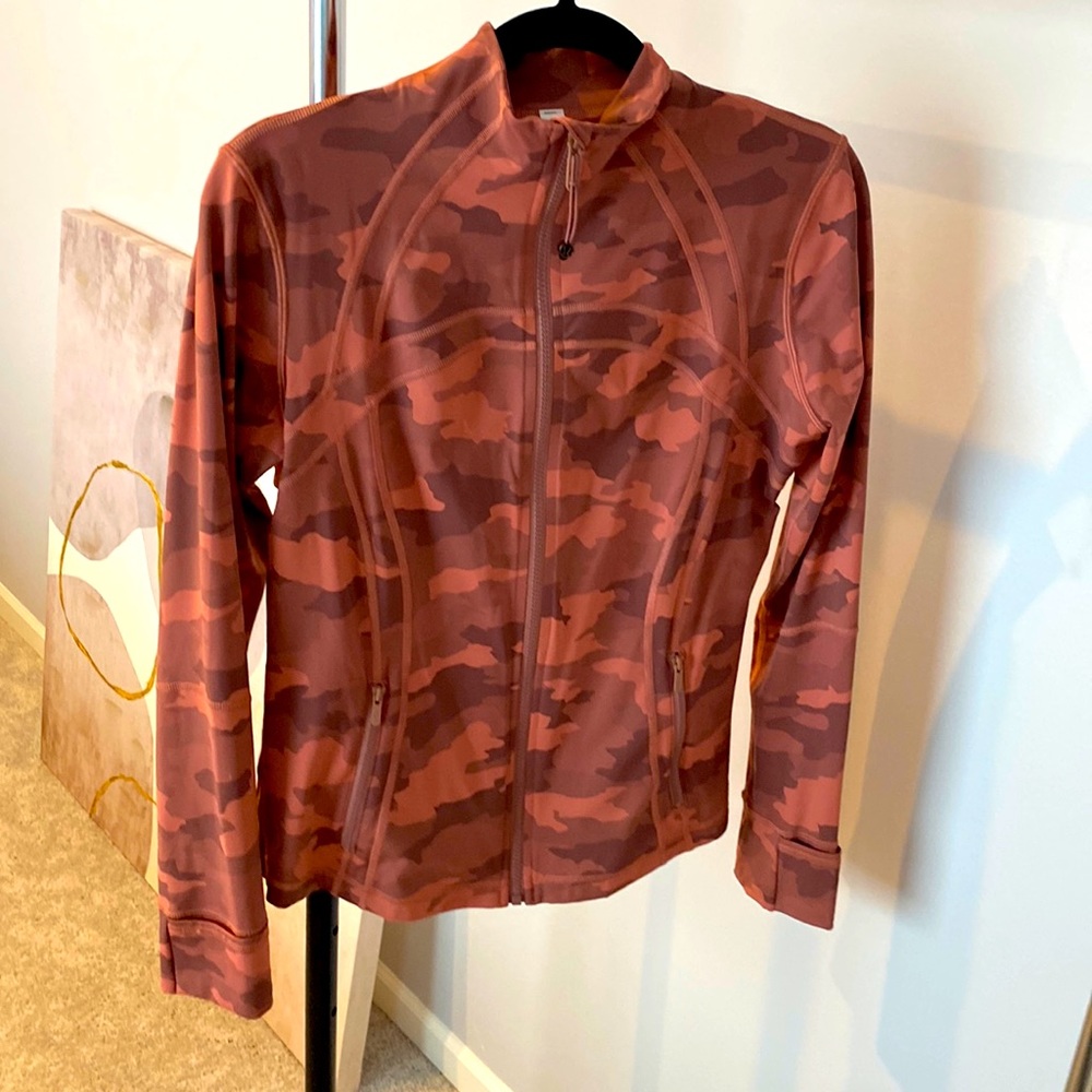 Lululemon pink camo define jacket